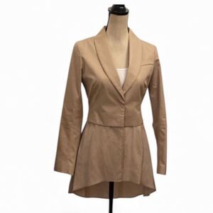 Brunello Cucinelli Elegant Tan Women's Jacket, S